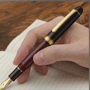 Platinum #3776 My Favorite Things Fountain Pen in “Coffee Jelly” NIB